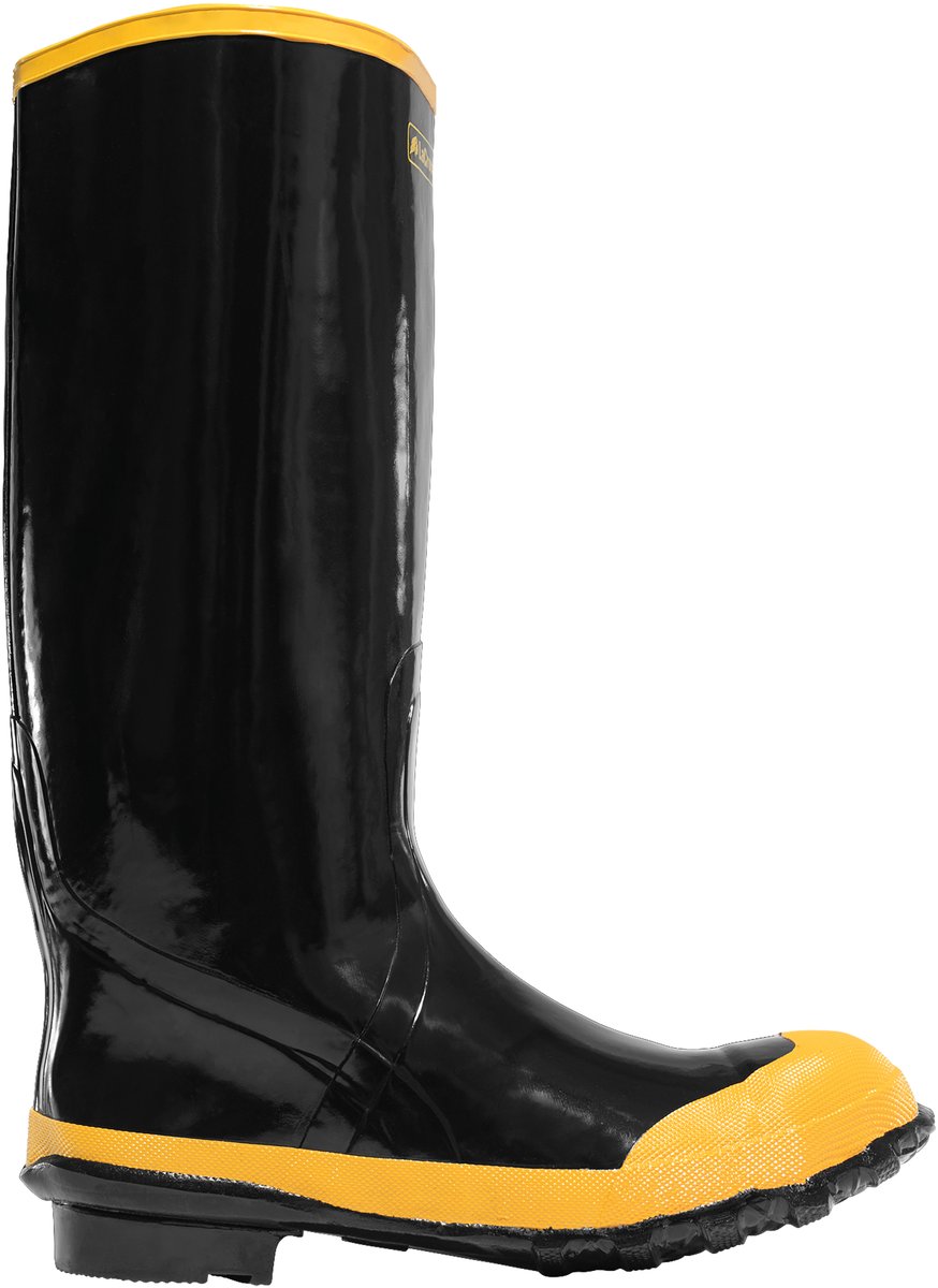 Economy Knee Boot 16" Black ST