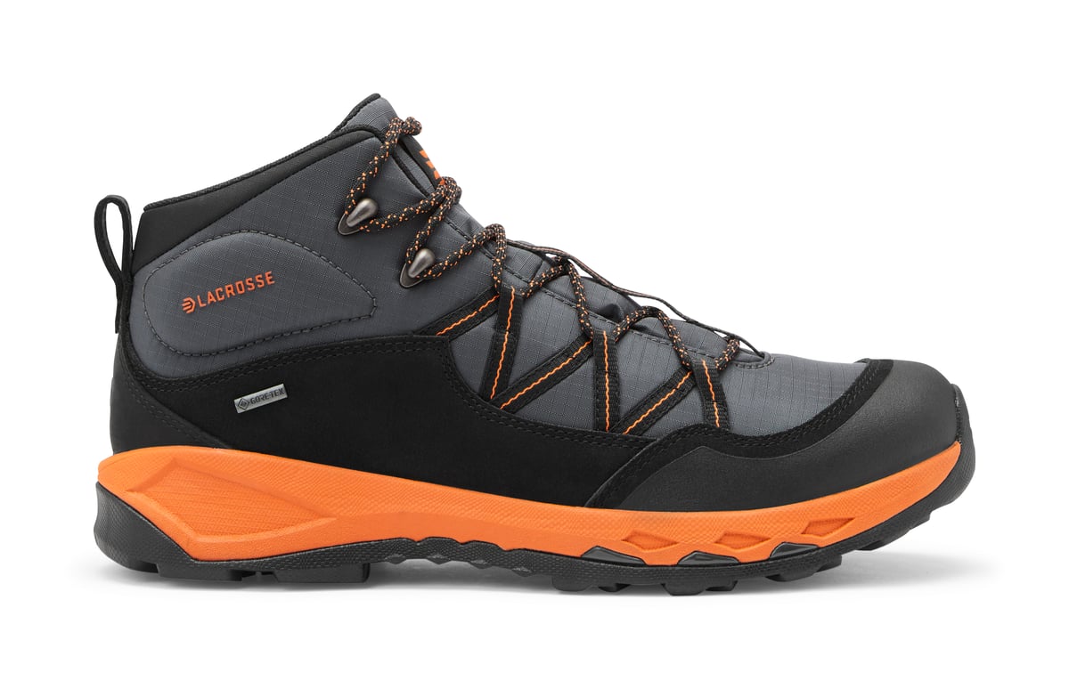 San Juan Mid 4" Gunmetal/Orange GTX