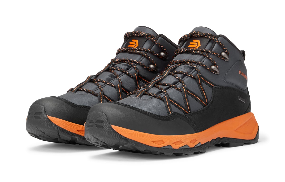 San Juan Mid 4" Gunmetal/Orange GTX