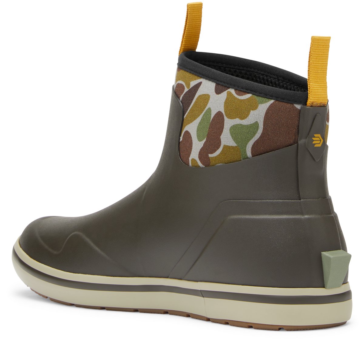 Alpha Deck Boot 6" Black Olive/Camo