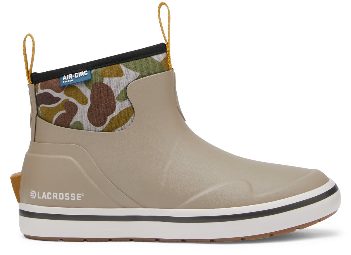 Alpha Deck Boot 6" Timber Wolf/Camo