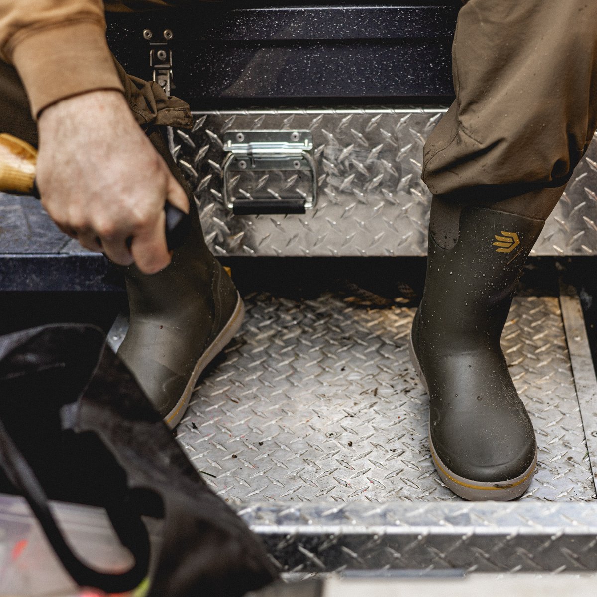 Alpha Deck Boot 12" Major Brown