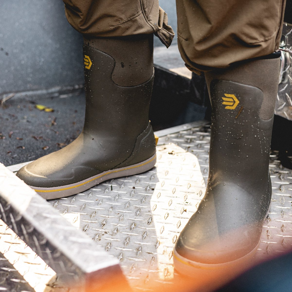 Alpha Deck Boot 12" Major Brown