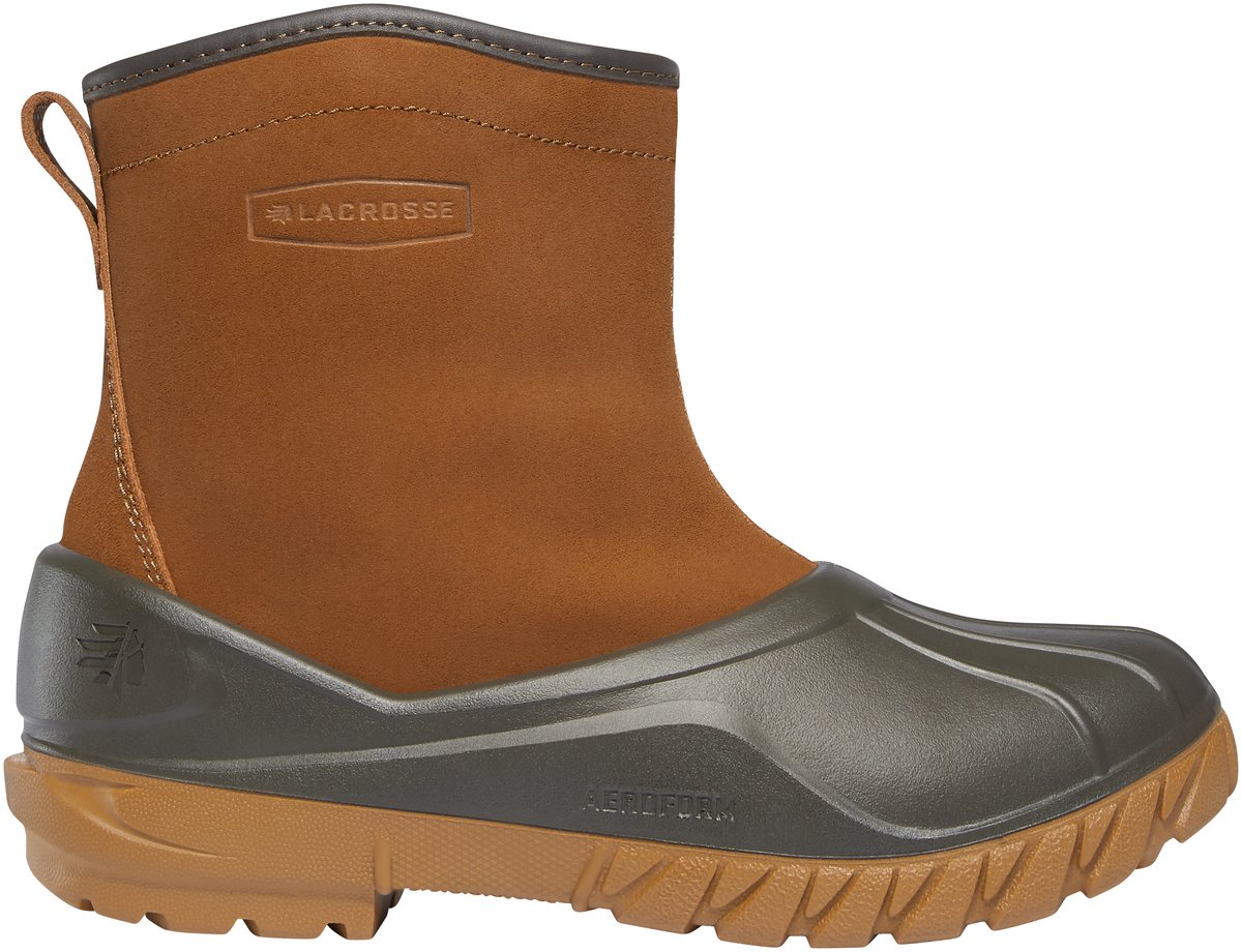 Aero Timber Top Zip 8" Clay Brown Shearling