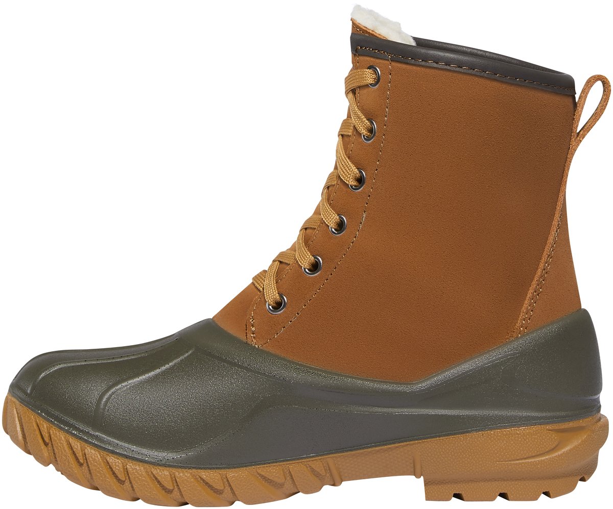 Women's Aero Timber Top Lace Up 8" Clay Brown Shearling