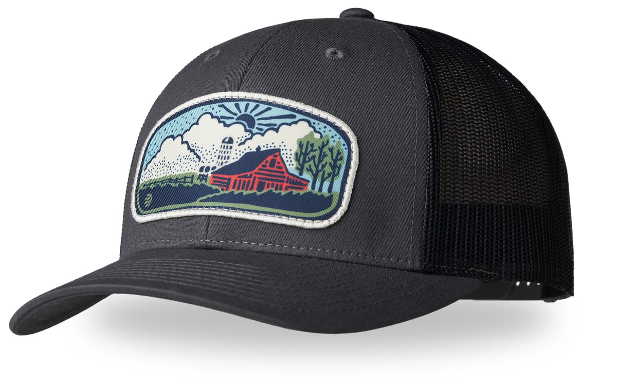 LaCrosse Farm Scene Trucker