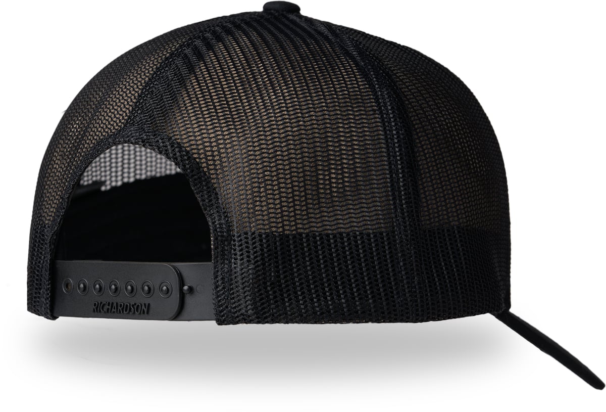 LaCrosse Black Rubber Patch Trucker