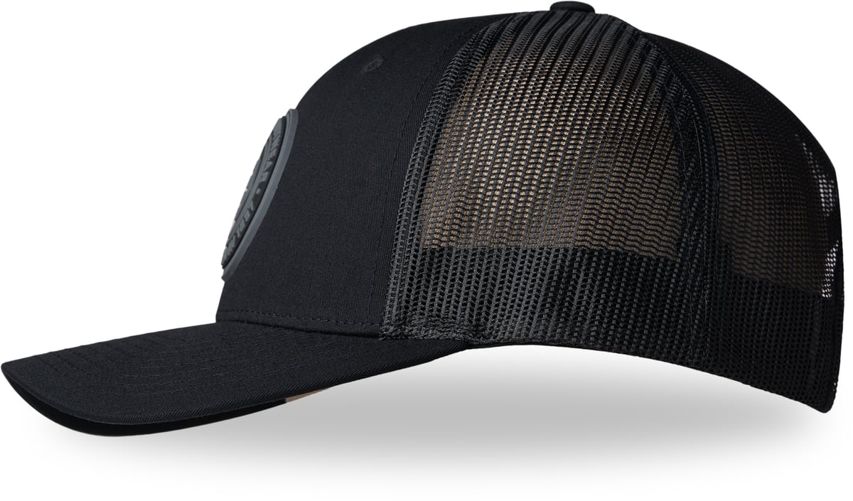 LaCrosse Black Rubber Patch Trucker