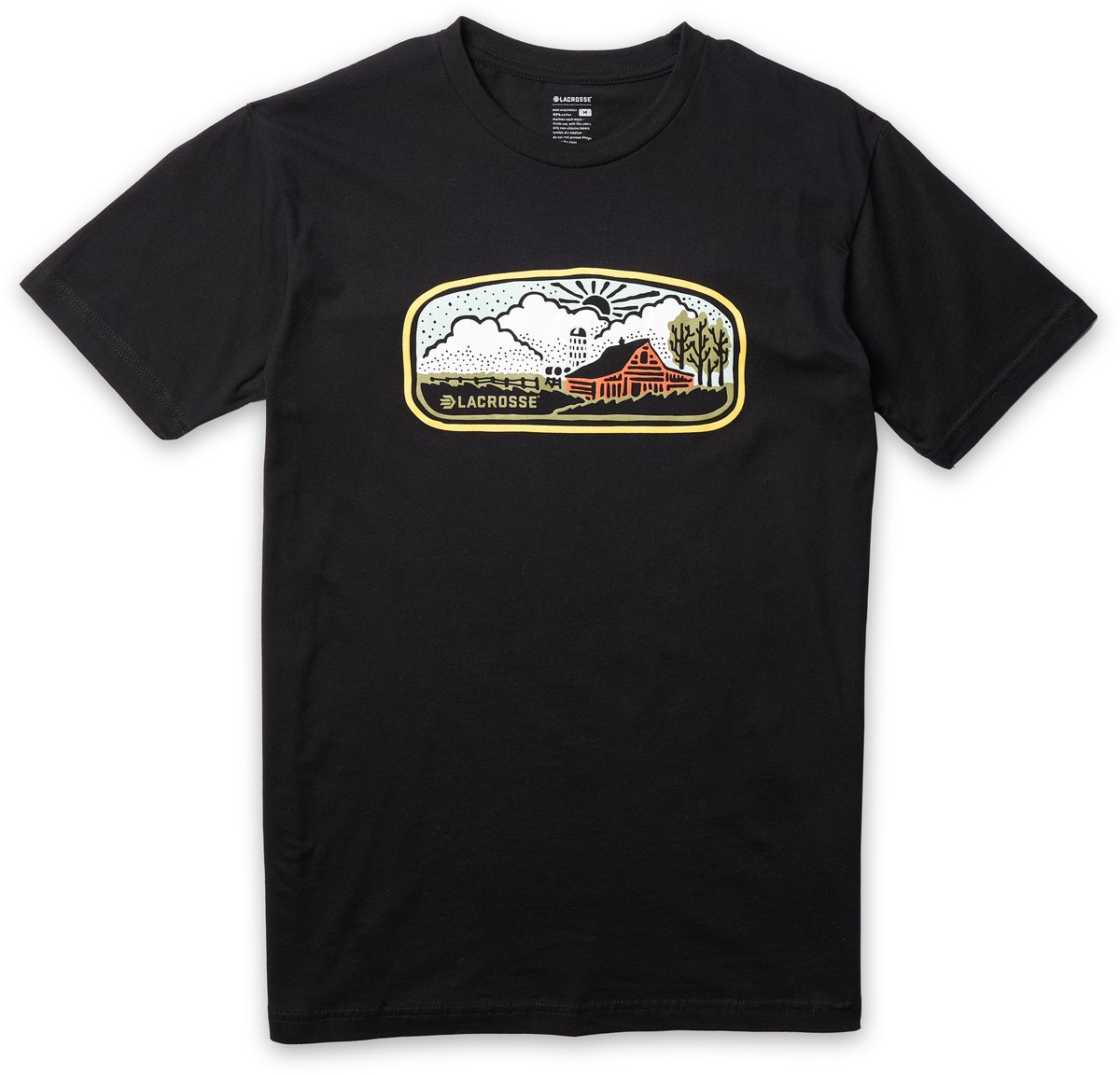 LaCrosse Farm SS Tee Black