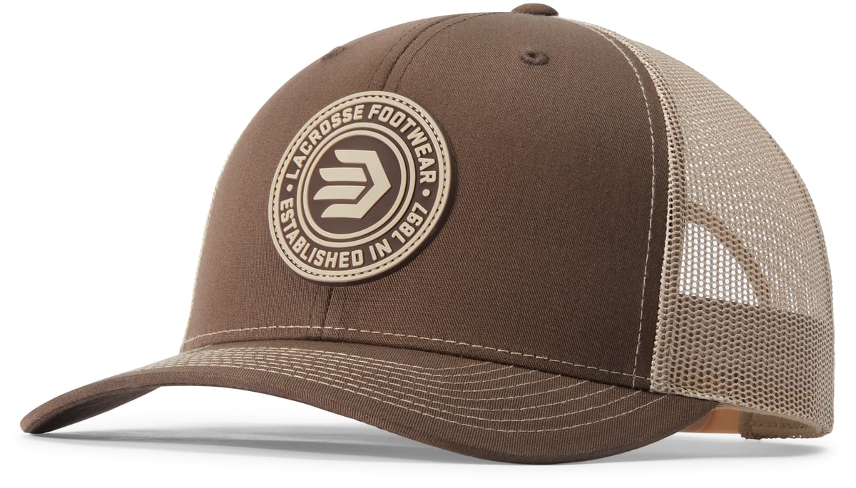LaCrosse Brown Rubber Patch Trucker