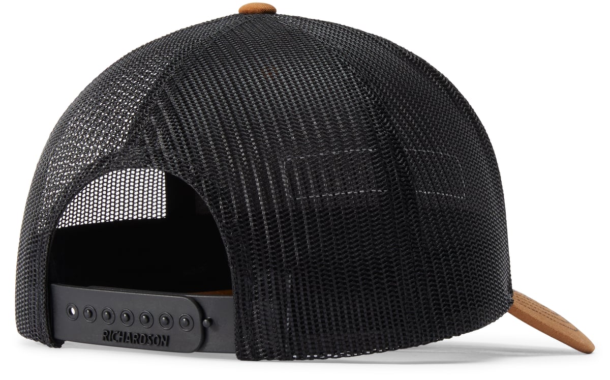 Lacrosse Embroidered Trucker Caramel