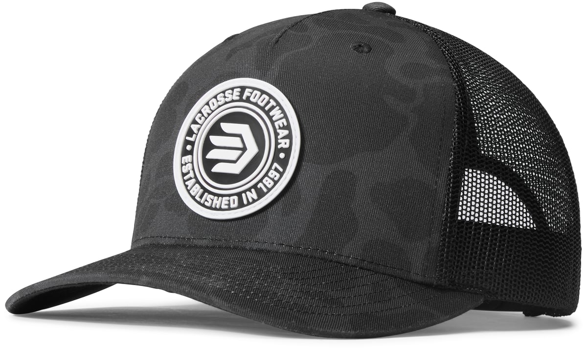 LaCrosse Duck Camo Trucker Black