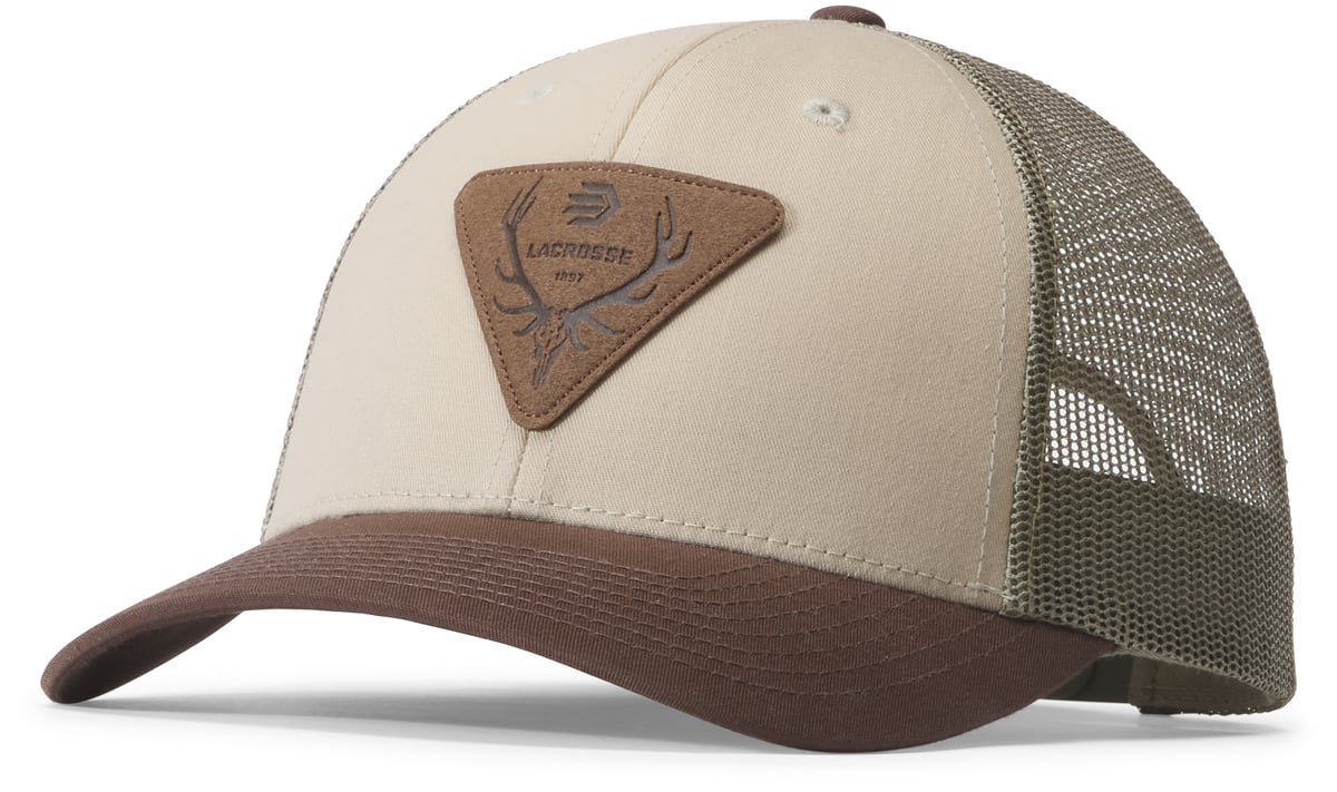 LaCrosse Elk Leather Patch Trucker Tan/Brown