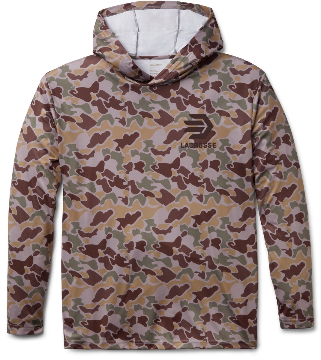 LaCrosse LS Sun Hoodie Duck Camo