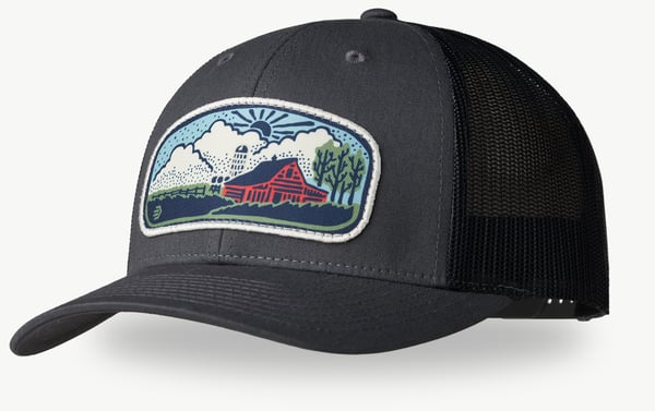 LaCrosse Farm Scene Trucker