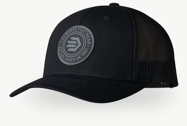 LaCrosse Black Rubber Patch Trucker